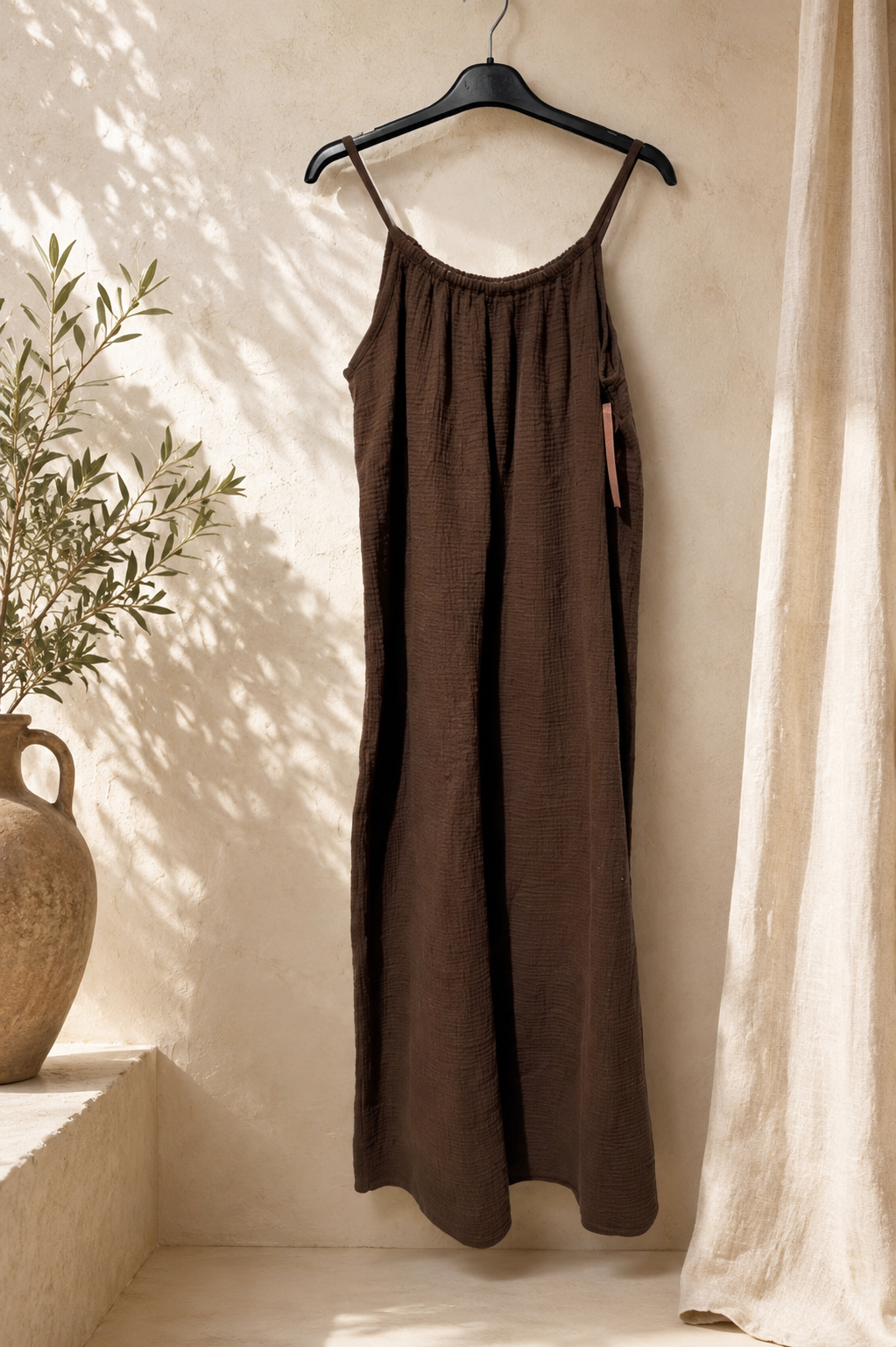 Robe Sandrine - chocolat