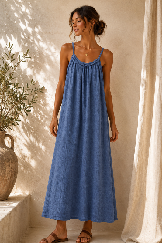 Robe Sandrine - bleu jeans