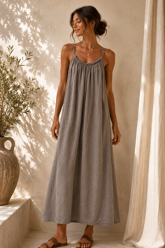 Robe Sandrine - Taupe