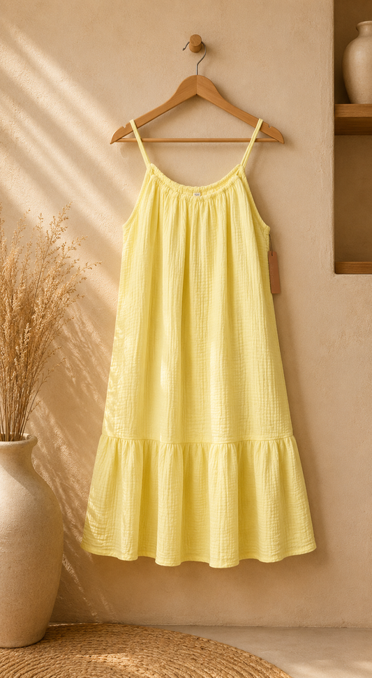 Robe Romy - jaune